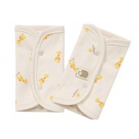 韓國有機棉揹帶咬咬巾 / 安全帶套(小長頸鹿)